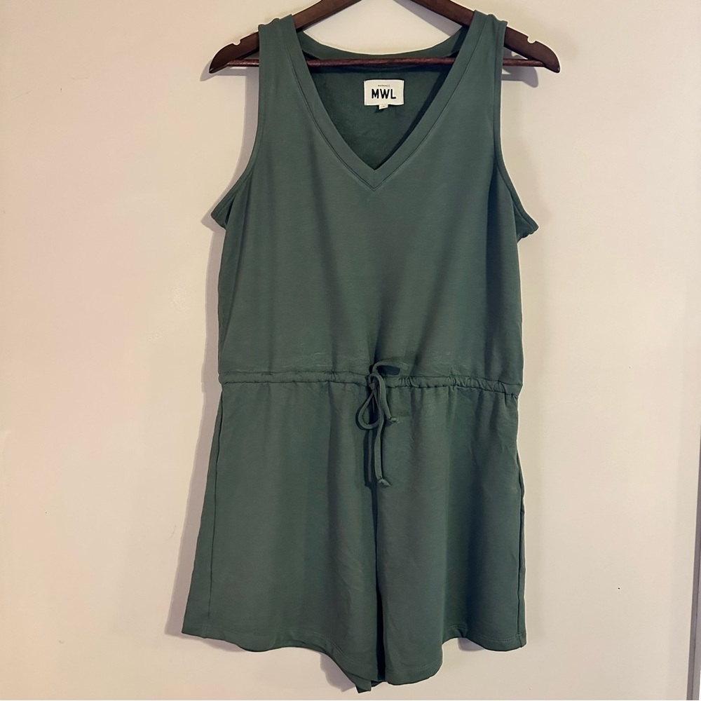Madewell MWL Breeze Drawstring Romper